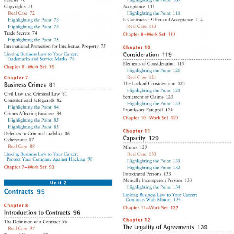 Sách Business Law Text Exercises (MindTap Course List)