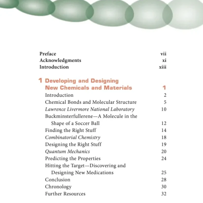 Sách Chemistry Notable Research and Discoveries