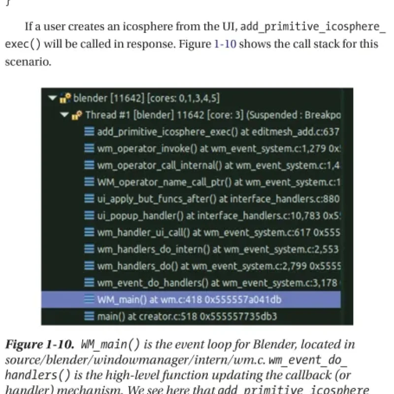 Sách Core Blender Development Understanding the Essential Source Code