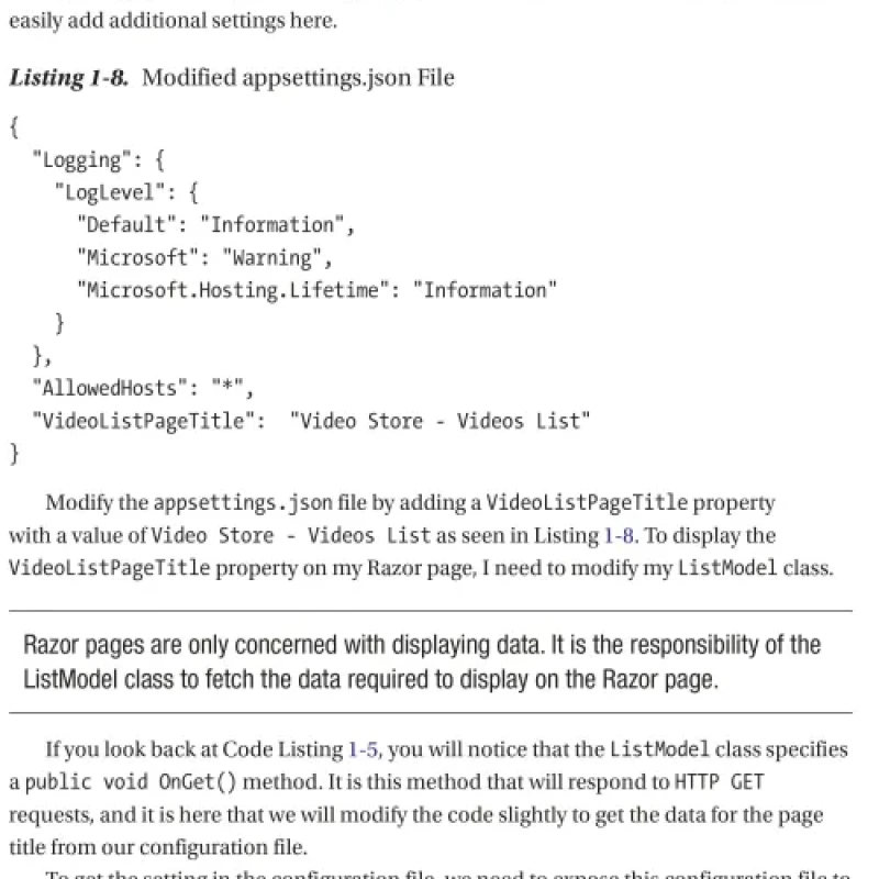 Sách Creating ASP.NET Core Web Applications Proven Approaches to Application Design and Development