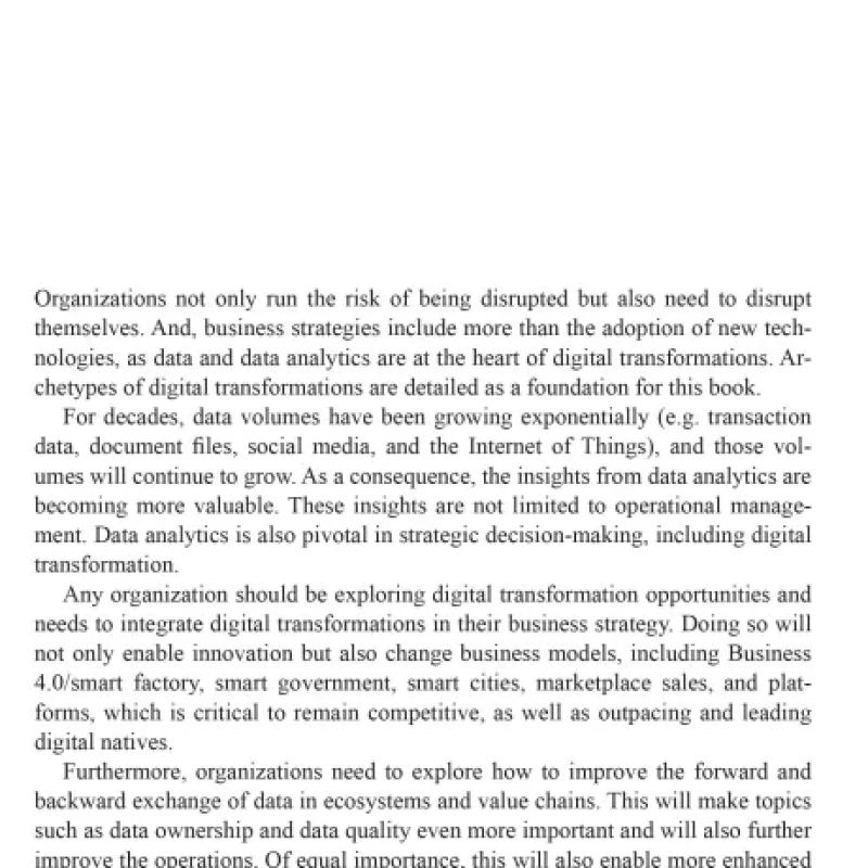 Sách Data Analytics and Digital Transformation