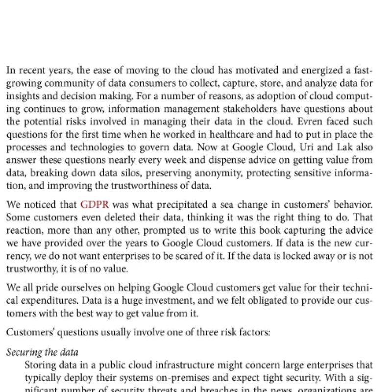 Sách Data Governance The Definitive Guide