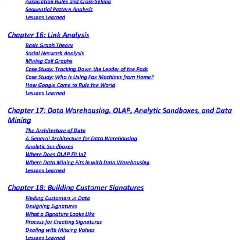 Sách Data Mining Techniques For Marketing, Sales, and Customer Relationship Management 3rd Ed. 2011