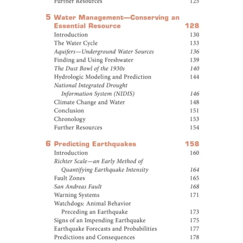 Sách Earth Sciences Notable Research and Discoveries