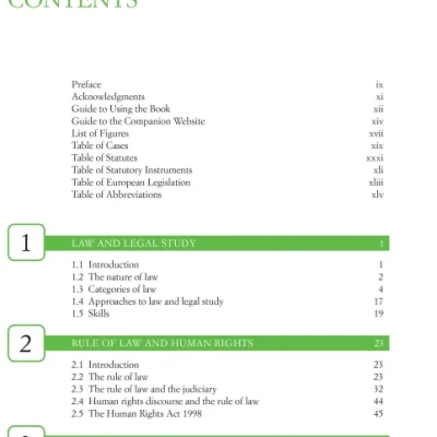 Sách English legal system, 2011-2012 2011-2012