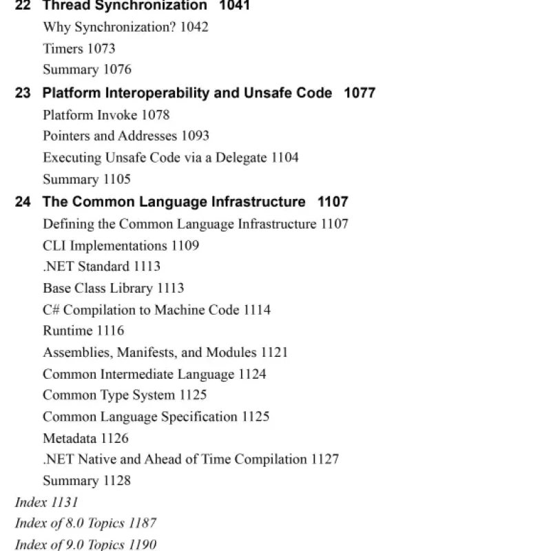 Sách Essential C# 12.0 8th Edition