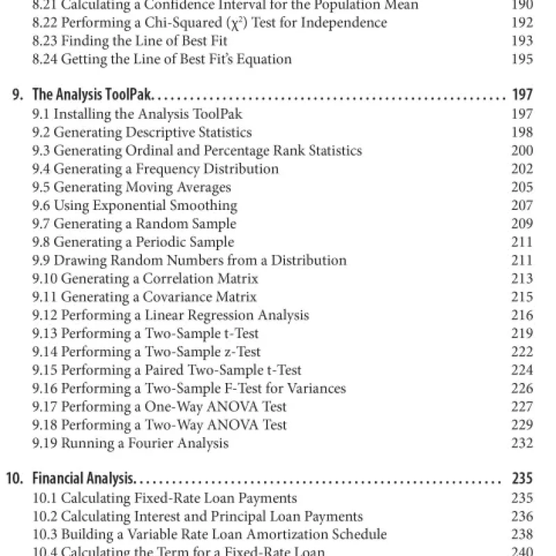 Sách Excel Cookbook Recipes for Mastering Microsoft Excel