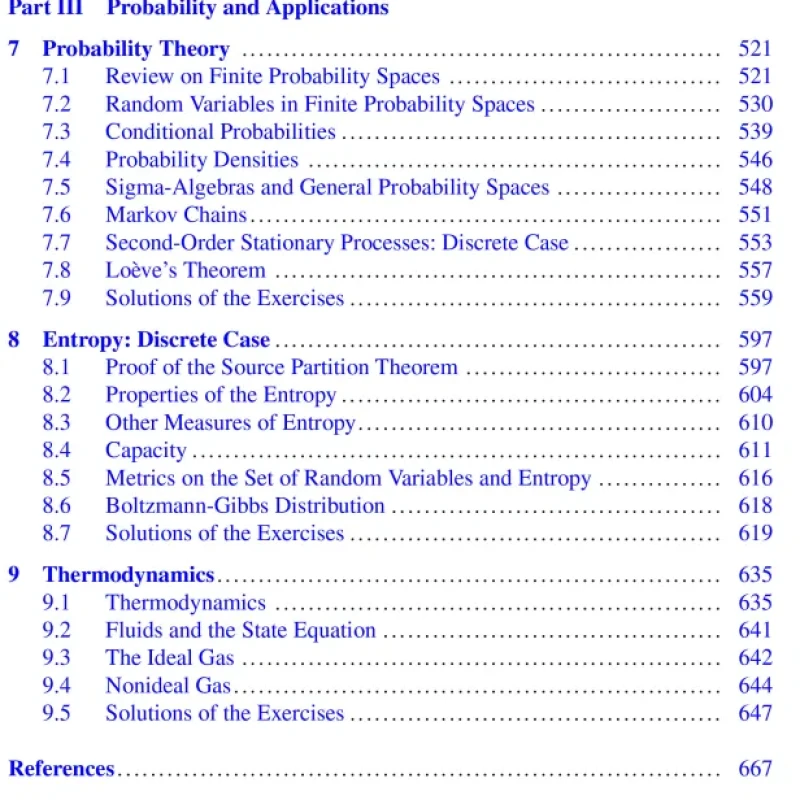 Sách Exercises in Applied Mathematics With a View toward Information Theory
