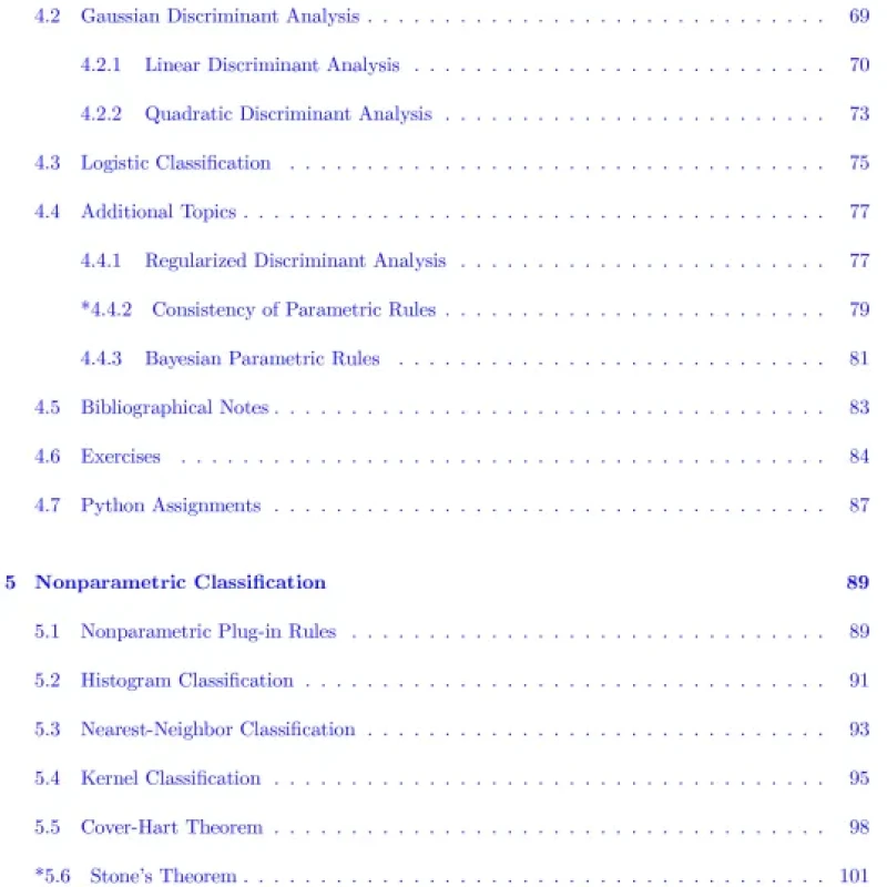Sách Fundamentals of Pattern Recognition and Machine Learning