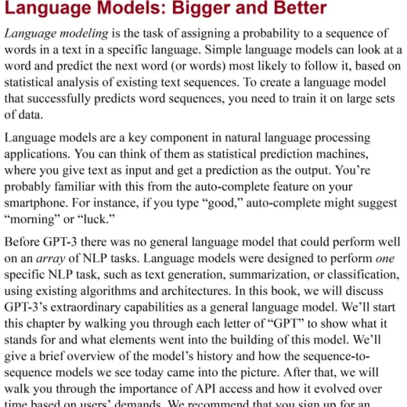 Sách GPT-3 Building Innovative NLP Products Using Large Language Models