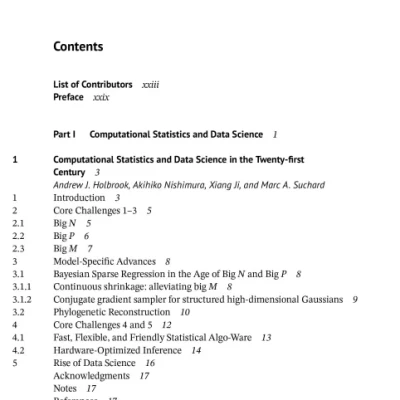 Sách Handbook of Computational Statistics and Data Science