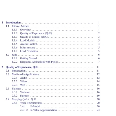 Sách Internet Modeling with Julia Models, Algorithms and Programs
