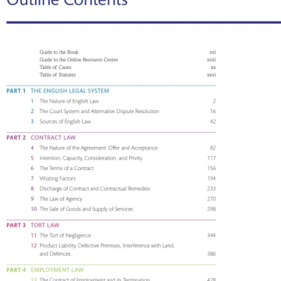 Sách Introduction to Business Law