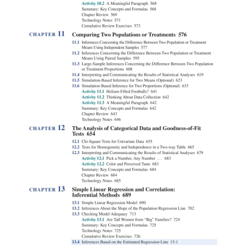 Sách Introduction to Statistics and Data Analysis