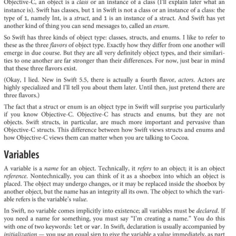 Sách iOS 15 Programming Fundamentals with Swift