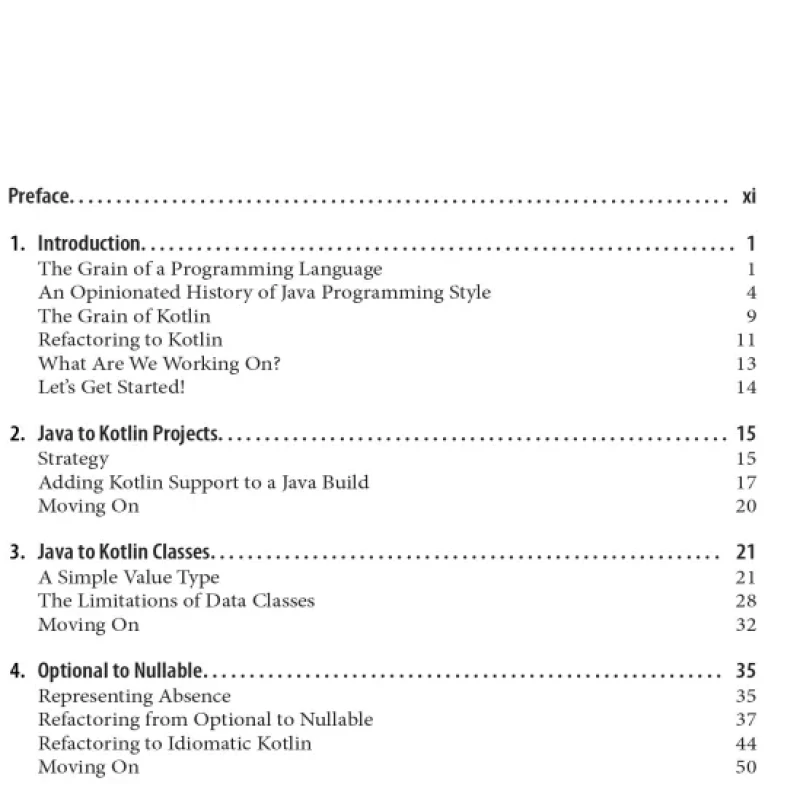 Sách Java to Kotlin A Refactoring Guidebook - ACB Bookstore