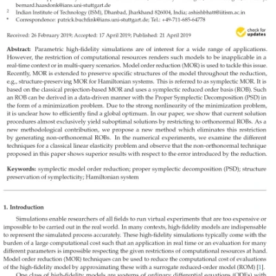 Sách Machine Learning, Low-Rank Approximations and Reduced Order Modeling in Computational Mechanics