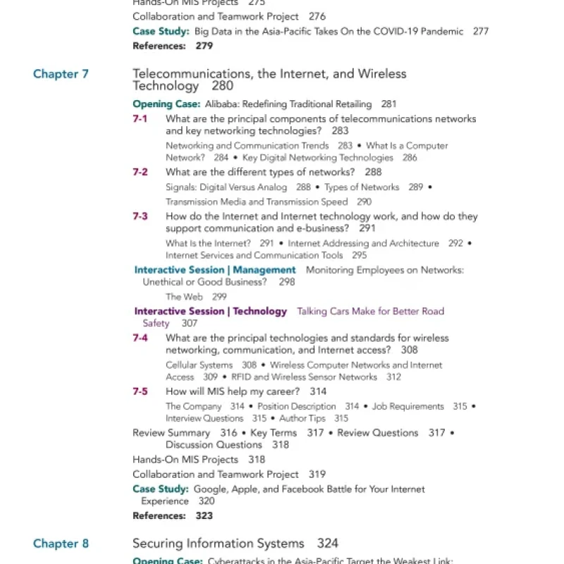 Sách Management Information Systems Managing the Digital Firm, Global Edition