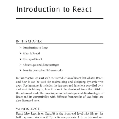 Sách Mastering React A Beginners Guide