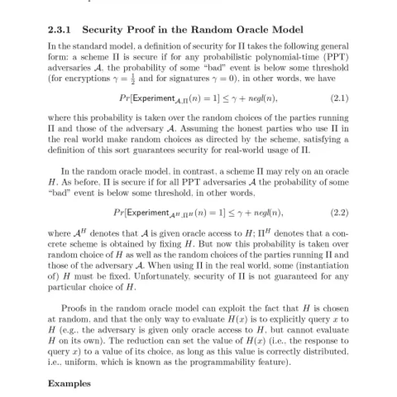 Sách Modern Cryptography with Proof Techniques and Implementations