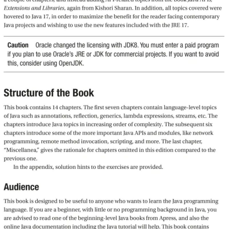 Sách More Java 17 An In-Depth Exploration of the Java Language and Its Features