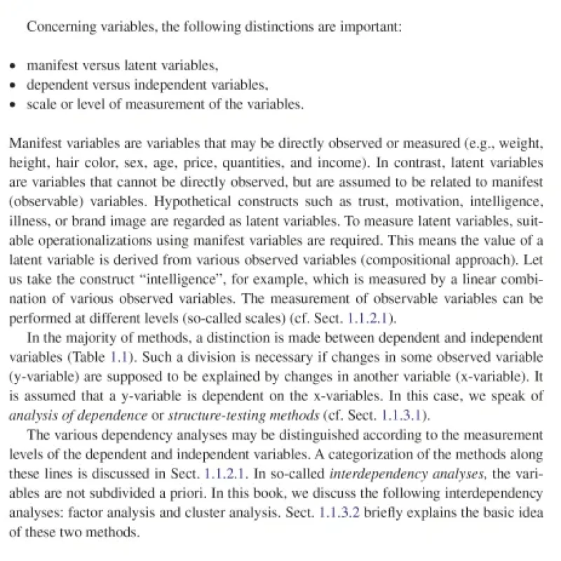 Sách Multivariate Analysis An Application-Oriented Introduction