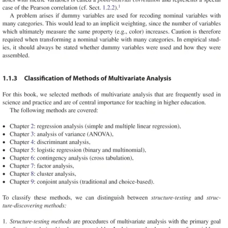 Sách Multivariate Analysis An Application-Oriented Introduction