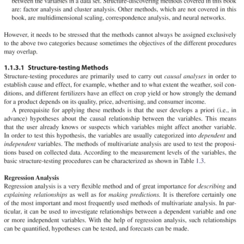 Sách Multivariate Analysis An Application-Oriented Introduction