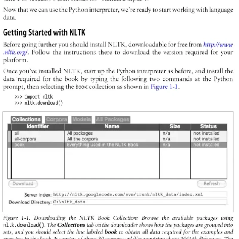 Sách Natural Language Processing with Python