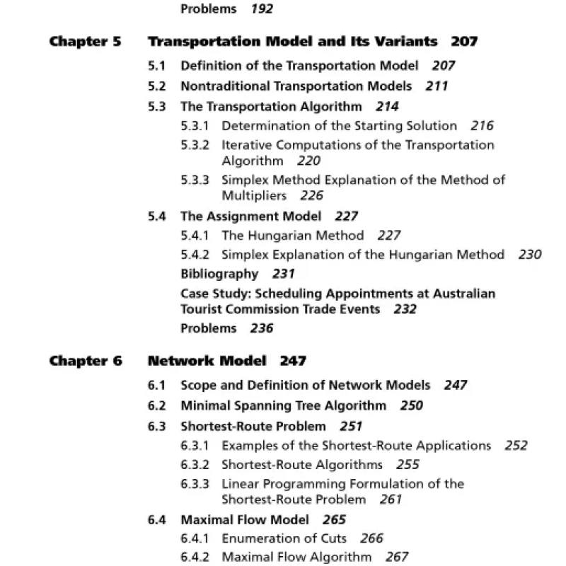 Sách Operations Research An Introduction