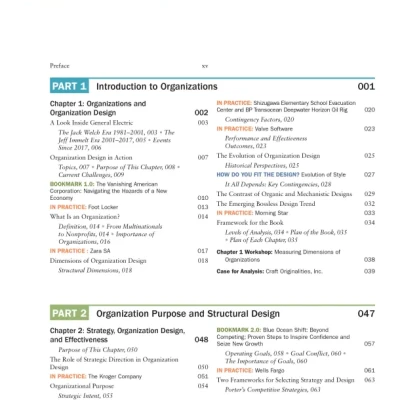 Sách Organization theory and design