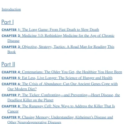 Sách Outlive The Science and Art of Longevity