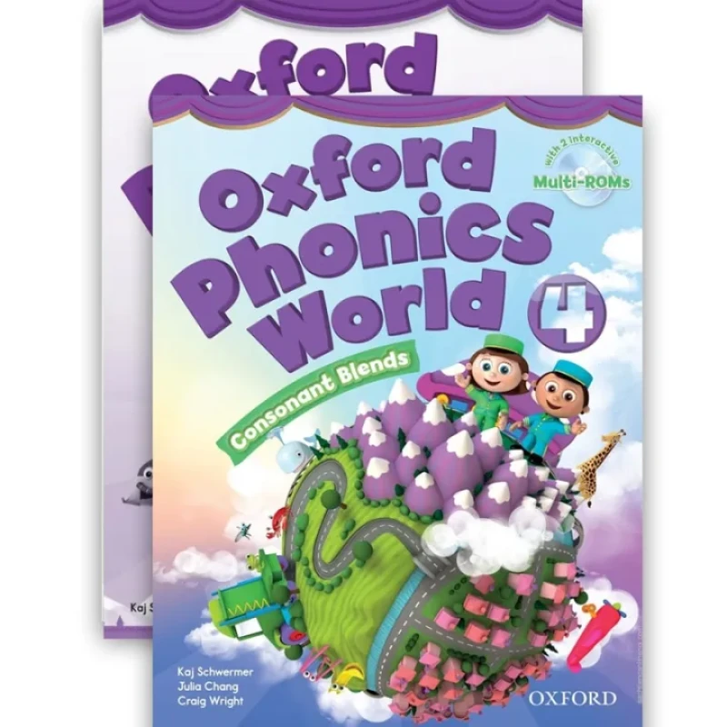 Sách Oxford Phonics World 1-5 Student Book và Workbook - Hanoi Bookstore