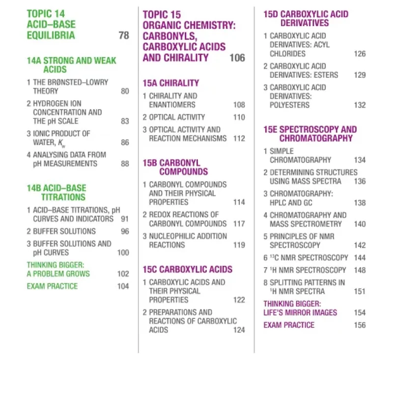 Sách Pearson Edexcel International A Level Chemistry (Sách Màu)