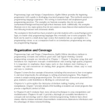 Sách Programming Logic and Design, Comprehensive