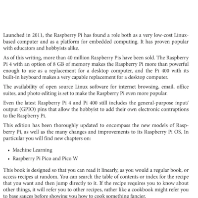 Sách Raspberry Pi Cookbook Software and Hardware Problems Solutions, 4th Edition