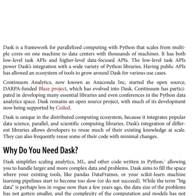 Sách Scaling Python with Dask From Data Science to Machine Learning