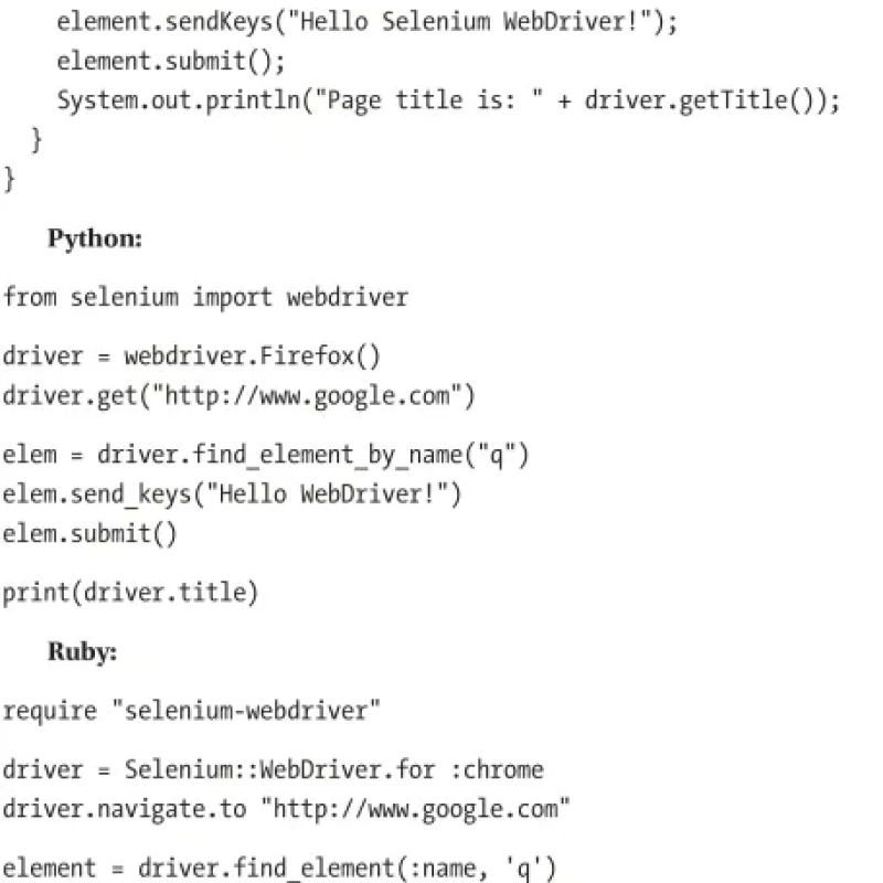 Sách Selenium WebDriver Recipes in C Practical Testing Solutions for Selenium WebDriver