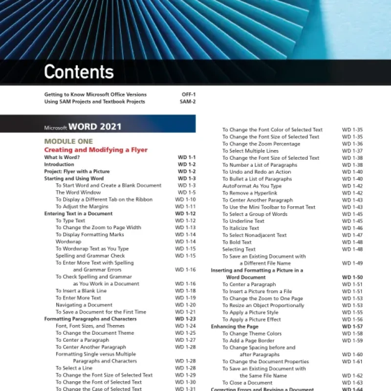Sách Shelly Cashman Series Microsoft Office 365 and Word 2021 Comprehensive