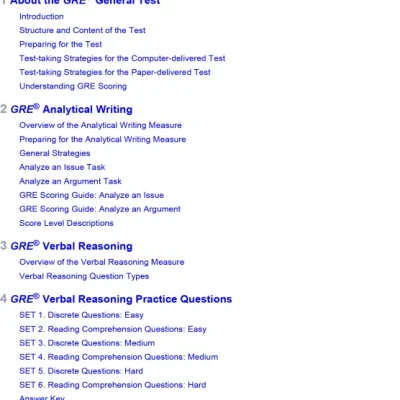 Sách The Official Guide to the GRE General Test - ACB Bookstore