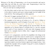 Sách The Rules of Programming How to Write Better Code