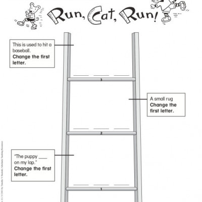 Sách Tiếng Anh DAILY WORD LADDER K-1 (Sách đen trắng)