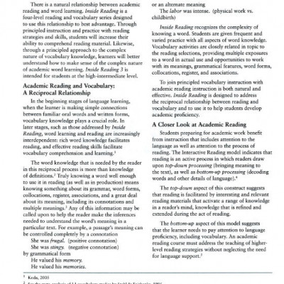 Sách Tiếng Anh Inside Reading 3 (Sách màu)