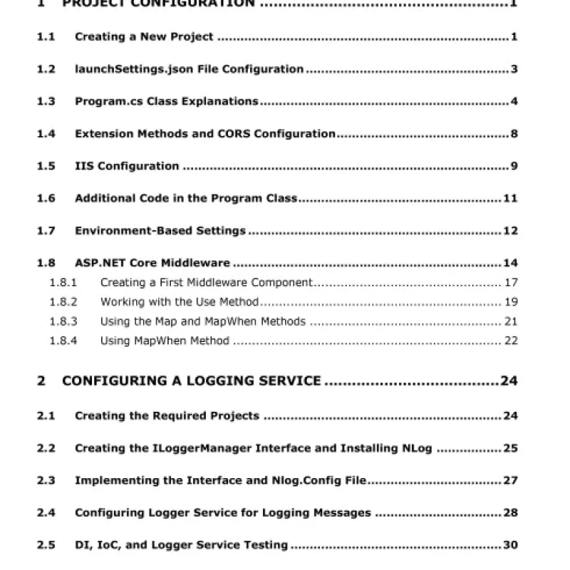 Sách Ultimate ASP.NET Core Web API, Second Edition