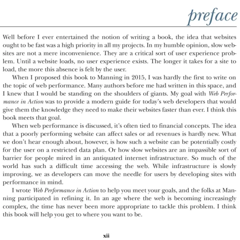 Sách Web Performance in Action