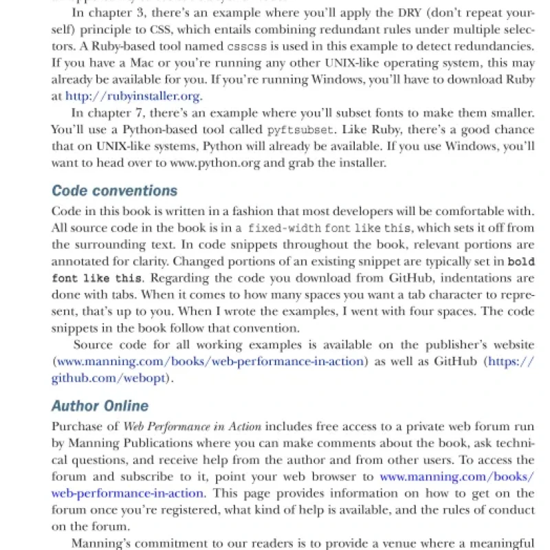 Sách Web Performance in Action