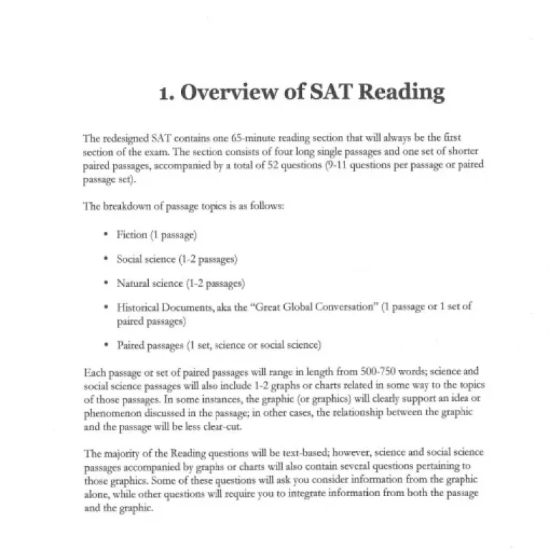 SAT Reading - Erica Meltzer (Sách đen trắng)