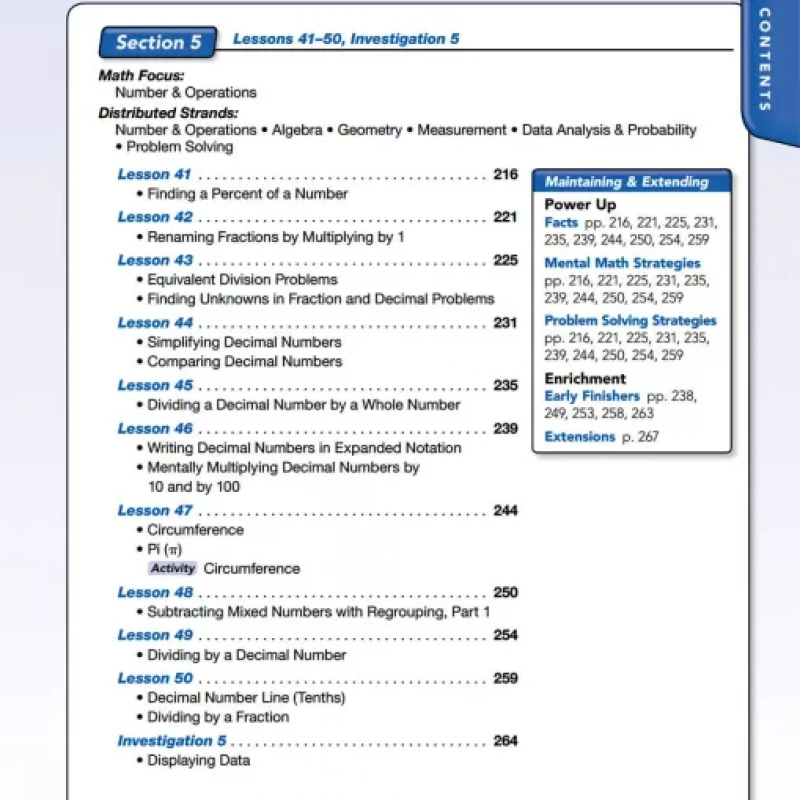 SAXON MATH COURSE 1 (Sách màu - Sách đen trắng)