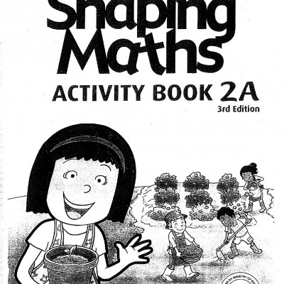 Shaping maths activity book 2A (Sách đen trắng)