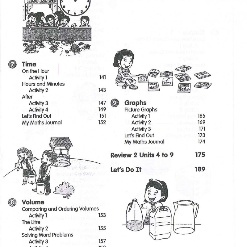 Shaping maths activity book 2B (Sách đen trắng)